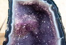 Small Banded Agate with Purple Galaxy Amethyst Geode collective