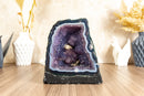 Small Banded Agate with Purple Galaxy Amethyst Geode collective