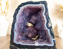 Small Banded Agate with Purple Galaxy Amethyst Geode collective