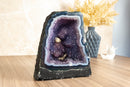 Small Banded Agate with Purple Galaxy Amethyst Geode collective