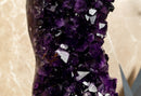 Large Amethyst Geode Cluster with AAA, Dark Purple Grape Jelly Amethyst Points collective
