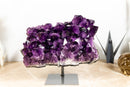 AAA Grade Amethyst Cluster with Dark Purple Druzy - E2D Crystals & Minerals