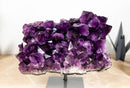 AAA Grade Amethyst Cluster with Dark Purple Druzy - E2D Crystals & Minerals