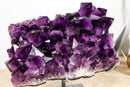 AAA Grade Amethyst Cluster with Dark Purple Druzy - E2D Crystals & Minerals