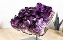 AAA Grade Amethyst Cluster with Dark Purple Druzy - E2D Crystals & Minerals