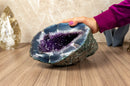 Small Amethyst and Agate Geode Cave collective