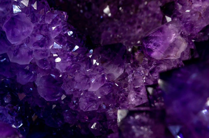Gallery Grade X-Large Amethyst Geode Cave with Rare Druzy Clusters - E2D Crystals & Minerals
