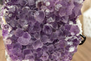 Rare Galaxy Amethyst Druzy Cluster with Calcite collective