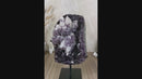 Rare Amethyst with UV Reactive Calcite