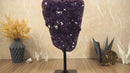 Amethyst-Geoden-Cluster, AAA, dunkelvioletter Traubengelee-Amethyst