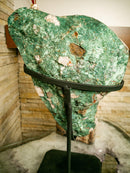 Aaa Pink Amethyst Geode with Red and Pink Amethyst Druzy, Rare collective