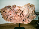 Pink Amethyst Geode Slab with Pink and Red Amethyst Druzy, X-Large collective