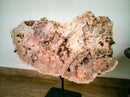 Pink Amethyst Geode Slab with Pink and Red Amethyst Druzy, X-Large collective