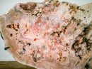 Pink Amethyst Geode Slab with Pink and Red Amethyst Druzy, X-Large collective