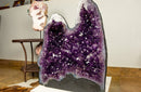Amethyst Cathedral Twin Geode, AAA Quality, Deep Purple Amethyst - Extra Large and Tall Amethyst Twin Geode - Ethically Sourced - 30Kg 67lb collective