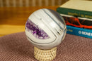 Lace Agate Sphere, Banded Agate Crystal Ball collective
