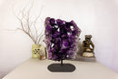 Amethyst Cluster with Extra Large and Deep Purple Amethyst Points, Aaa Quality collective