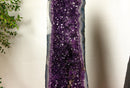 Fantastic Pair of Amethyst Cathedral Geode, AAA Quality Amethyst, Deep Purple Amethyst - Large and Tall Amethyst Geode - 137 Kg, 302 lb collective