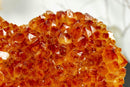 Large Citrine Heart with Deep Orange Color, Aaa Grade Quality collective