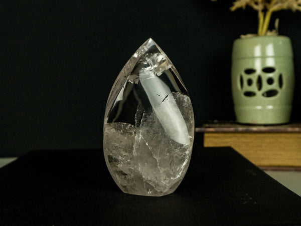 Tall Clear Crystal Quartz Obelisk, Aa Quality Clear Quartz collective