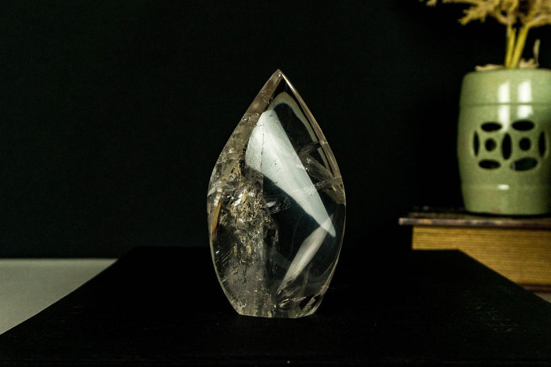 Tall Clear Crystal Quartz Obelisk, Aaa Quality Clear Quartz collective