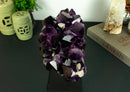Amethyst Cluster with Extra Large and Deep Purple Amethyst Points, Aaa Quality collective