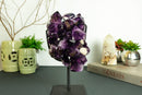 Amethyst Cluster with Extra Large and Deep Purple Amethyst Points, Aaa Quality collective