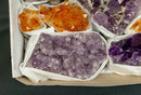 Amethyst Flat Box of Rare and Collectible Amethysts collective