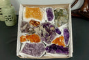 Amethyst Flat Box of Rare and Collectible Amethysts collective