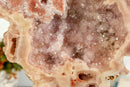 Pink Amethyst Geode Slab with Pink and Purple Amethyst Druzy, Aaa Quality collective