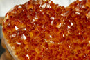 Large Citrine Heart with Deep Orange Color, Aaa Grade Quality collective