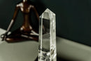 Tall Clear Crystal Quartz Obelisk, AA Quality Clear Quartz collective