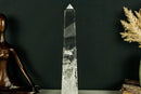 Tall Clear Crystal Quartz Obelisk, AA Quality Clear Quartz collective