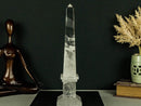 Tall Clear Crystal Quartz Obelisk, AA Quality Clear Quartz collective