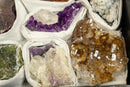 Amethyst Flat Box of Rare and Collectible Amethysts collective