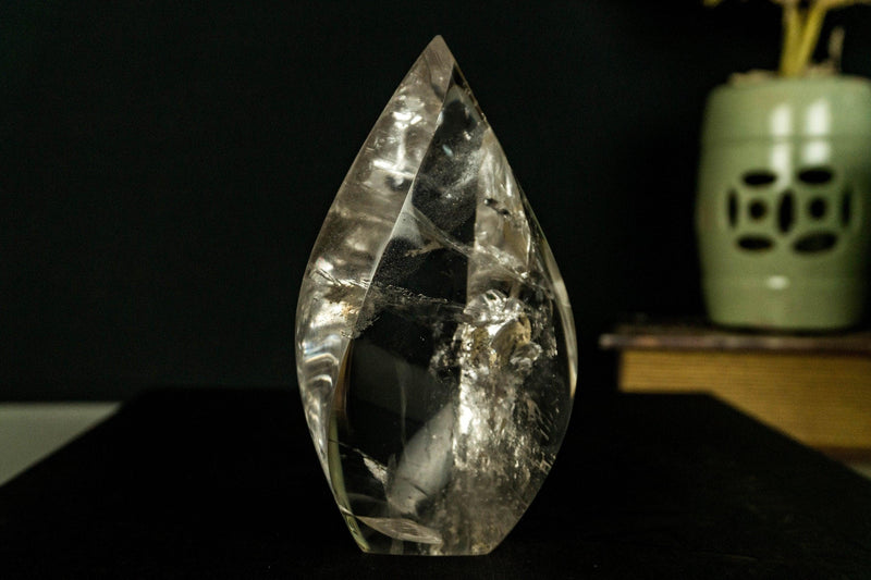 Tall Clear Crystal Quartz Obelisk, Aaa Quality Clear Quartz collective