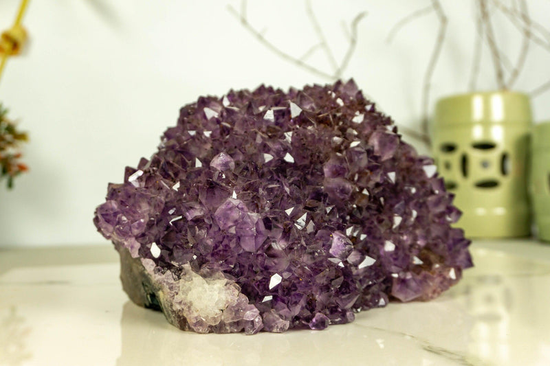 X Large Amethyst Flower Stalactite Rosette collective