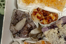 Amethyst Flat Box of Rare and Collectible Amethysts collective