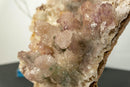 Lavender Amethyst Flower Rosette Plate Cluster with Calcite Inclusions, collective