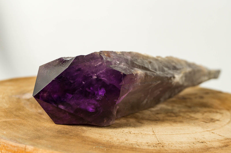 X-Large Bahia Amethyst Scepter with Phantoms, Dragon Tooth Amethyst i_did