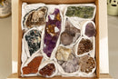 Amethyst Flat Box of Rare and Collectible Amethysts collective