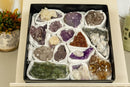 Amethyst Flat Box of Rare and Collectible Amethysts collective