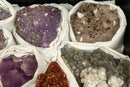 Amethyst Flat Box of Rare and Collectible Amethysts collective