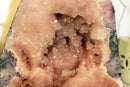 Pink Amethyst Geode with Pink Quartz Druzy, Rare Collector Grade collective