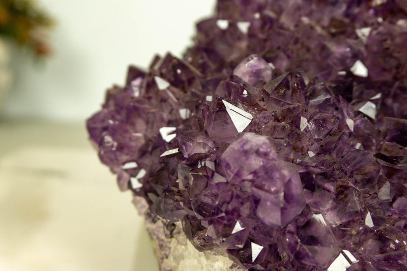 X Large Amethyst Flower Stalactite Rosette collective