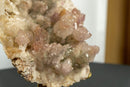 Lavender Amethyst Flower Rosette Plate Cluster with Calcite Inclusions, collective