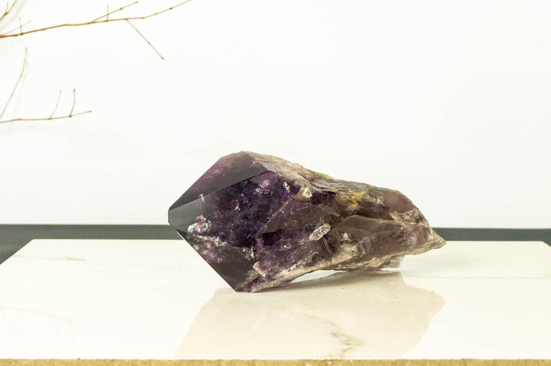 X-Large Bahia Amethyst Scepter with Phantoms, Dragon Tooth Amethyst i_did