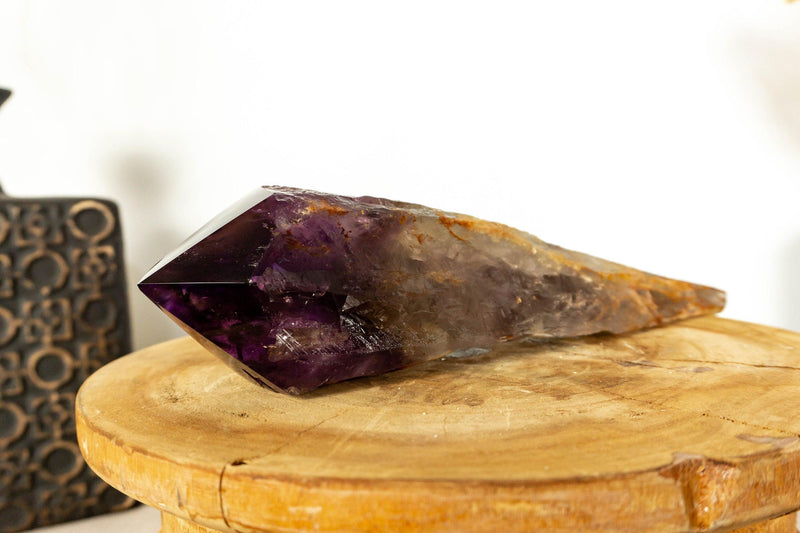 X-Large Bahia Amethyst Crystal Point with Phantoms, Aaa Quality i_did