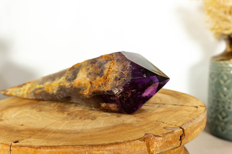 X-Large Bahia Amethyst Crystal Point with Phantoms, Aaa Quality i_did