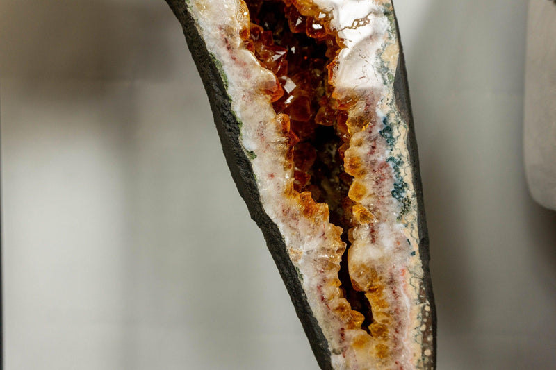 Citrine Geode Wings, Butterfly Angel Wings, Aaa Collector Grade i_did